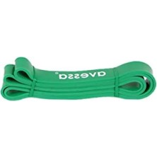 Erdo Ticaret Yeşil Latex Güç Bandı, 32 mm Sert, 208 cm Uzun