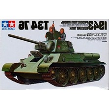 Erdo Ticaret 1/35 T34/76 1943 Russian Tank Plastik Askeri Araç Kiti