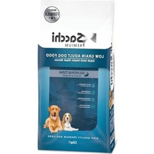 Erdo Ticaret Düşük Tahıllı Somon ve Ton Balıklı Yetişkin Köpek Maması (12 Kg)