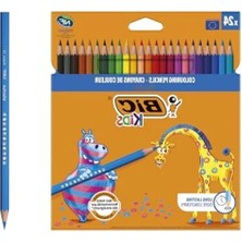 Erdo Ticaret 24'lü Kuru Boya Kalemi Seti - Çiğnemeye Dayanıklı
