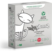Erdo Ticaret Max Super Premium Kokusuz Kedi Kumu, 10 Kg, Yüksek Emicilik
