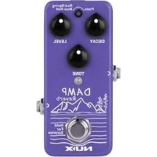 Erdo Ticaret Damp Reverb Pedalı, Ses Efektlerini Zenginleştirmek Için Kullanılır