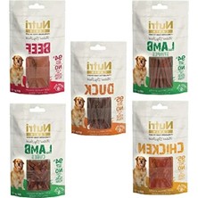 Erdo Ticaret Tahılsız 5 Çeşit Köpek Ödülü, 80G x 5 Paket