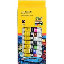 Erdo Ticaret Akrilik Boya Tüp 12Lİ