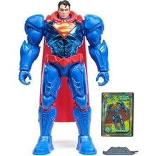 Erdo Ticaret 30 cm Boyutunda Dc Metal Force Superman Aksiyon Figürü, 4 Yaş ve Üzeri