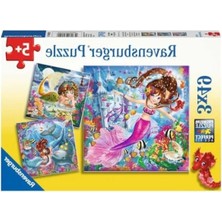 Erdo Ticaret Renkli Deniz Kızı Temalı 49 Parça Puzzle