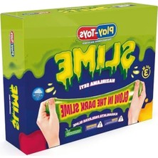 Erdo Ticaret Playtoys Dıy Slime Hazırlama Seti, Karanlıkta Parlayan Sihirli Slime Kiti, Stem Destekli Duyusal ve Yaratıcı Oyuncak, 3+ Yaş Çocuklar Için