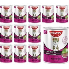 Erdo Ticaret Biftekli 400 gr Yaş Kedi Maması, 12 Adet Paket
