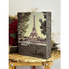 Erdo Ticaret Eyfel Kulesi Desenli Fotoğraf Albümü - 10 x 15 Cm, 200 Kapasite
