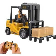 Erdo Ticaret Uzaktan Kumandalı Forklift Iş Makinesi, Ses Efektli ve Şarjlı