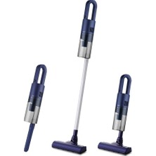 Teknoparkx Dikey Mavi Elektrikli Süpürge 500W 90° Başlık - 1.5lt Toz Hazne - Çift Filtre SVC-8628 (4