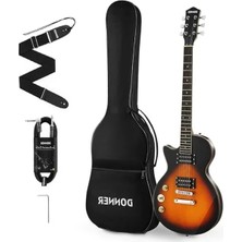 Erdo Ticaret Sunburst Renkli Elektro Gitar Paketi, DLP-124S Modeli