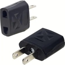 Erdo Ticaret Amerikan Priz Dönüştürücü Adaptör - 2 Adet Set (Usa-Tr)
