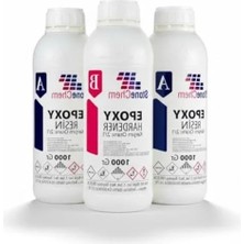 Erdo Ticaret Ultra Şeffaf Epoksi Reçine, 3 kg Hobi Sanatı Için Uygun