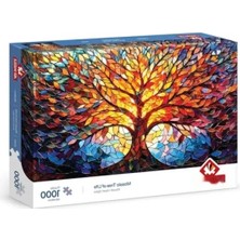Erdo Ticaret 1000 Parça Mozaik Hayat Ağacı Puzzle
