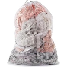 Erdo Ticaret Hassas Yıkama File Çamaşır Torbası - 80X100 Cm, Büyük ve Küçük Boy