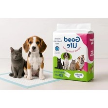 Erdo Ticaret 60X90 cm Süper Emici 30 Adet Kedi Tuvalet Eğitim Pedi, Hijyenik Çözüm