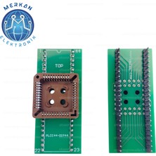 Plcc-44 (Dip) PLCC44 Adaptörler  (1 Adet) Orijinal Oto Beyin Tamir Entegreleri Merkan Elektronik