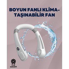 Teknoparkx Kişisel Klima Fanı | 360° Dairesel Hava Akışı, Bladeless Tasarım, 5 Rüzgar Hızı, Taşınab
