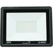 Erdo Ticaret 100W LED Projektör, 3200K Sarı Işık