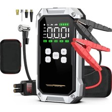 Erdo Ticaret Taşınabilir Akü Takviye Cihazı, 21600 Mah, Lastik Şişirme Özellikli