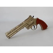 Erdo Ticaret Renkli 22 cm Patpat Kovboy Tabancası, Eğlenceli Oyun