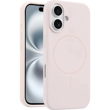 Semeglbl Joko  Iphone 16 Plus Kılıf Jully Magsafe Kapak - Pudra