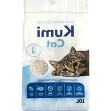 Erdo Ticaret 10 Litre Kapasiteli Güçlü Topaklanan Bebek Pudrası Kokulu Kedi Kumu