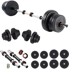 Erdo Ticaret Multifonksiyonel Halter ve Dambıl Seti, Fitness Için Uygun