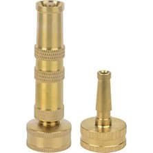 Erdo Ticaret Altın Renk Metal Süpürme Başlığı Seti - 2'li Paket