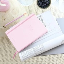 Erdo Ticaret Noktalı A5 Bullet Journal Defteri, 140 Gr, 80 Yaprak, Cotton Candy Renk