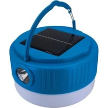 Erdo Ticaret Solar Şarjlı Kamp Lambası ve USB Çıkışlı Power Bank