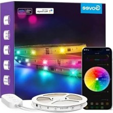 Erdo Ticaret 10 Metre Uzunluğunda Rgbıc Wifi + Bluetooth LED Şerit Aydınlatma