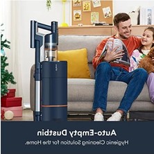 Erdo Ticaret Akülü Süpürge, Otomatik Boşaltma Istasyonu ile 30KPA Güçlü Emme