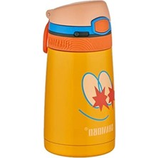 Erdo Ticaret Pipetli Paslanmaz Çelik Termos, 350 ml Kapasite ile Çocuklar Için