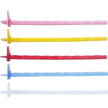 Erdo Ticaret Ayarlanabilir Plastik Kuş Tüneği, 30 cm (3 Adet)