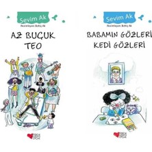 Can Yayınları Az Buçuk Teo ve Babamın Gözleri Kedi Gözleri (Sevim Ak)