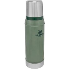 Erdo Ticaret Stanley Classic Legendary Vakumlu Çelik Termos, Yeşil (Hammertone Green), 0.75 L