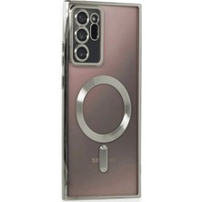 Semeglbl Newface  Galaxy Note 20 Ultra Kılıf Kross Magneticsafe Kapak - Titan Gri