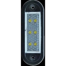 Erdo Ticaret 12-24 Volt Beyaz LED Plaka Lambası - 2 Adet Set ile Aydınlatma