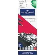 Erdo Ticaret Çift Uçlu Tasarım Markör Seti - 6'lı, Alkol Bazlı, Kalıcı Mürekkep