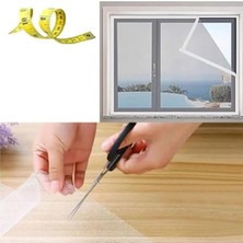 Erdo Ticaret Çift Kat Sineklik Tülü 150X125 cm Pratik Pencere ve Kapı Sinekliği