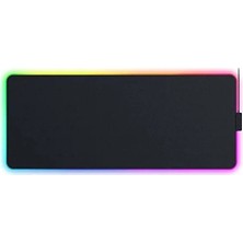 Erdo Ticaret Hibrit Oyun Mouse Mat, Rgb Aydınlatma ve Kaymaz Taban ile Tasarlandı