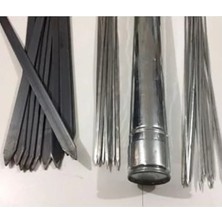 Erdo Ticaret 60 cm Mangal Seti, Adana Kebap ve Ciğer Için 10'lu Şiş Seti