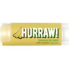 Hurraw Baobab Banana Lip Balm- Dudak Koruyucu