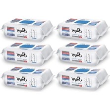 Erdo Ticaret Yüzey Temizlik Havlusu Mendili, 6X100 Yaprak, Katkılı
