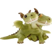 Erdo Ticaret El Boyaması Mini Ejderhalar Heykelciği - 4,4 cm x 7,6 cm