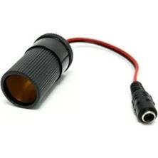 Erdo Ticaret Dc 5.5x2.5mm Dişi Çevirici Adaptör Kablosu 10 cm