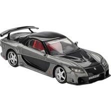 Erdo Ticaret Mazda Rx7 Model Araba, Ölçekli 1/64, Veilside Fortune Renk
