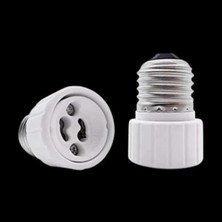 Erdo Ticaret E27 Erkek Vidalı Duy Dönüştürücü, GU10 Dişi Ampul Adaptörü
